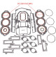 Evinrude Johnson OMC BRP Outboard Motor 185HP-225HP V6 Big Bore Looper Early WSM 500-145 - Power Head Powerhead Gasket Set Kits for 0436891 777469 0777469 - fit Sierra 18-4323 - 436891 - RCMA